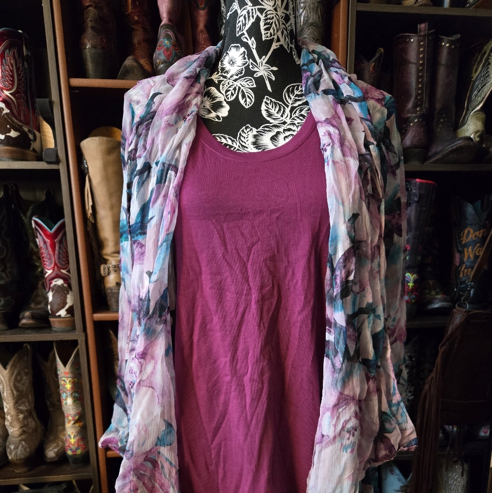 Soft Surroundungs Open Jacket And Tank